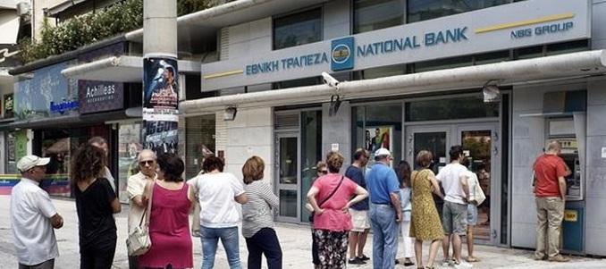 Băncile din Grecia se redeschid luni. Retragerile, limitate la 60 de euro pe zi