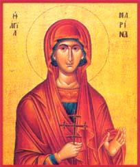 Calendar ortodox 17 iulie: Sfânta Muceniţă Marina