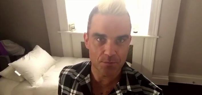Robbie Williams, MESAJ VIDEO pe Facebook. Ce le transmite cântărețul britanic fanilor din România