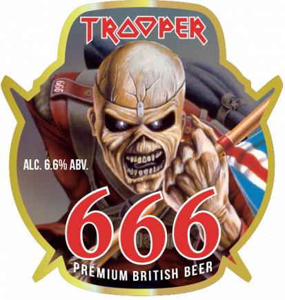 După berea Trooper, Iron Maiden pregăteşte Trooper 666, de 6,6 grade !