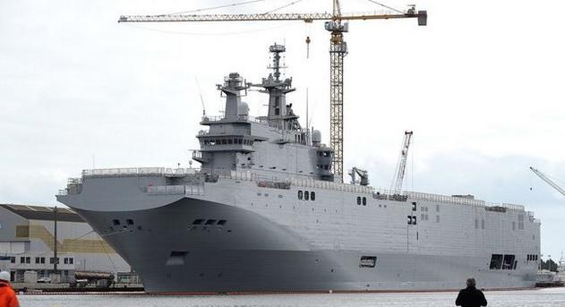 François Hollande neagă o înțelegere cu Moscova în privința navelor Mistral