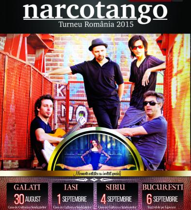 Tango adevărat: Narcotango susţine patru spectacole în România. Vezi VIDEO