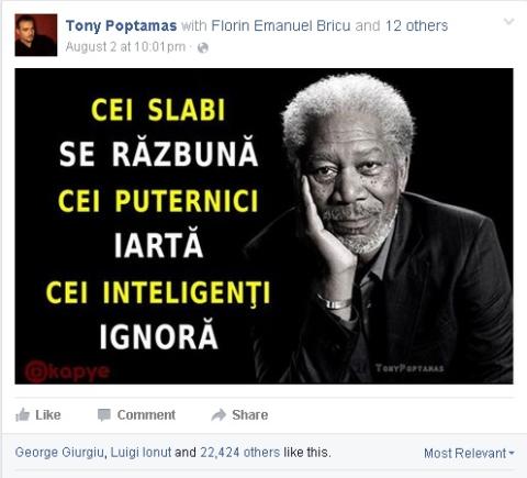 Cum a ajuns Morgan Freeman curva lui Tony Poptamaș