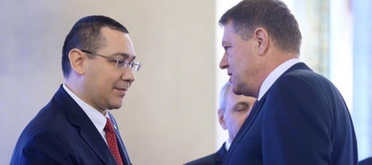 De ce s-au întâlnit astăzi, la Cotroceni, preşedintele Iohannis şi premierul Ponta