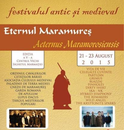 La Sighetu Marmaţiei începe Festivalul Medieval Eternul Maramureş