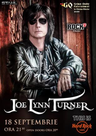 La Bucureşti, Joe Lynn Turner va cânta Deep Purple şi Rainbow. VIDEO 