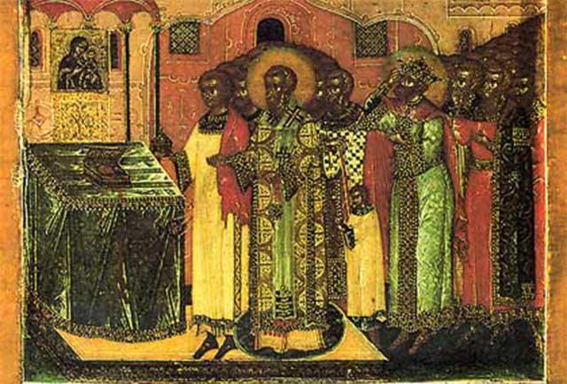 Calendar ortodox 31 august: punerea în sfânta raclă a Cinstitului brâu al Maicii Domnului