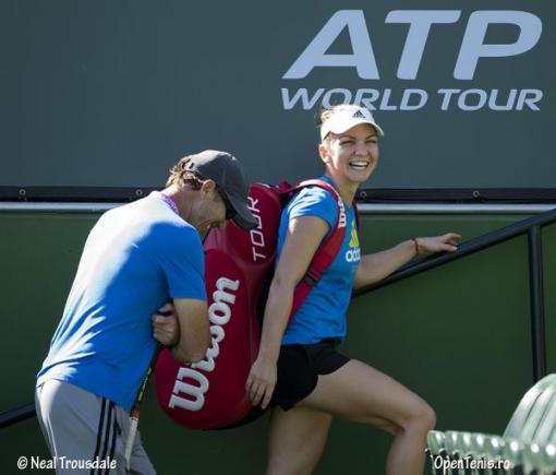 Simona Halep, mesaj special pentru Darren Cahill, la finalul US Open