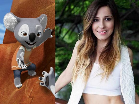Dana Rogoz este nebunatică şi fiţoasă în „Blinky Bill: Koala cel poznaş”