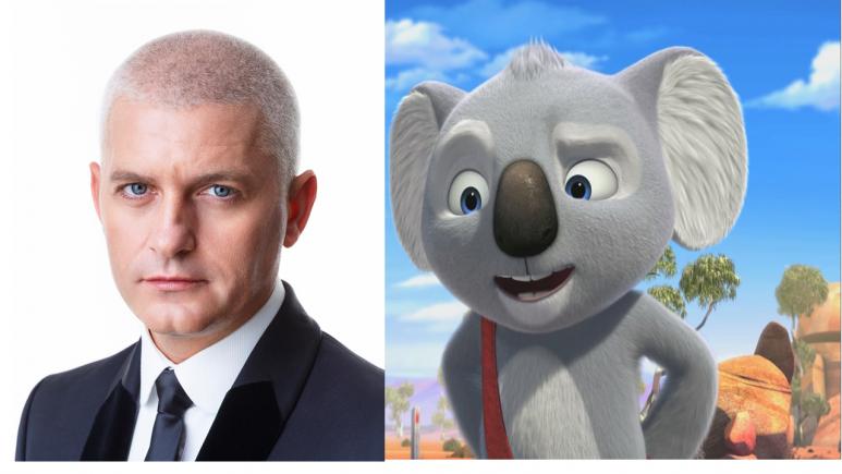 Virgil Ianţu interpretează rolul principal din ,,Blinky Bill: Koala cel poznaş”  