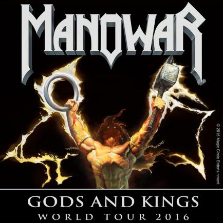 Manowar organizează un concurs cu premii în bilete la concertele din Gods and Kings World Tour 2016!