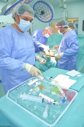 Premieră medicală naţională: Reparaţii ortopedice cu celule stem sub formă de transfuzie 