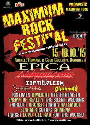Lupu' cel Rău şi Hteththemeth vor cânta la Maximum Rock Festival 2015