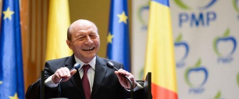 Băsescu s-a înscris în PMP: 