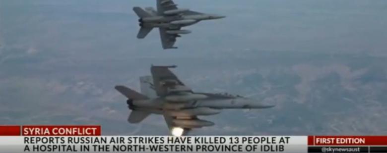 Rușii au bombardat un spital sirian de campanie. 13 oameni au fost uciși în raidurile aeriene (VIDEO)