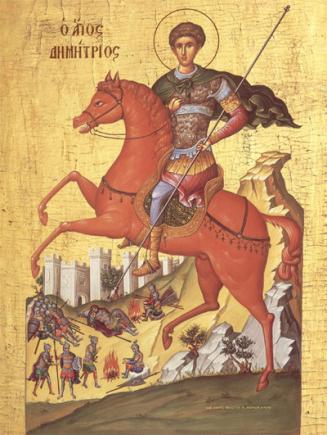 Calendar ortodox 26 octombrie: Sfâtul Mare Mucenic Dimitrie, izvorâtorul de mir