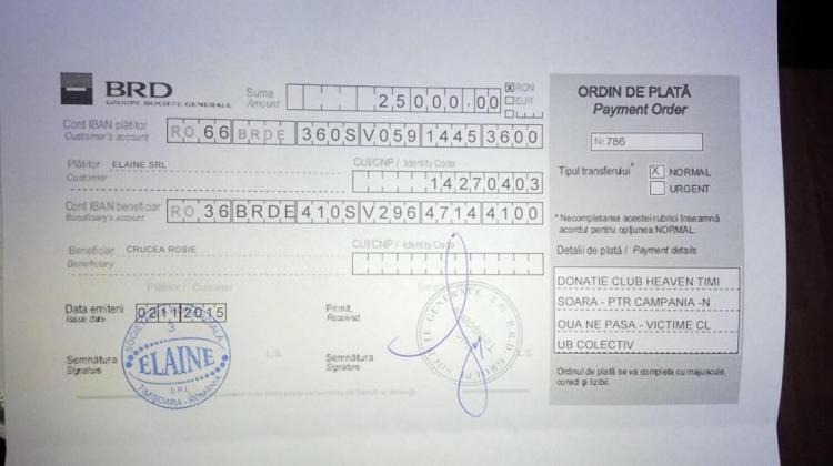 Un club din Timișoara nu a închis sâmbătă și... a donat 25.000 de lei