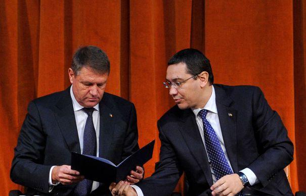 Iohannis a primit demisia premierului Victor Ponta