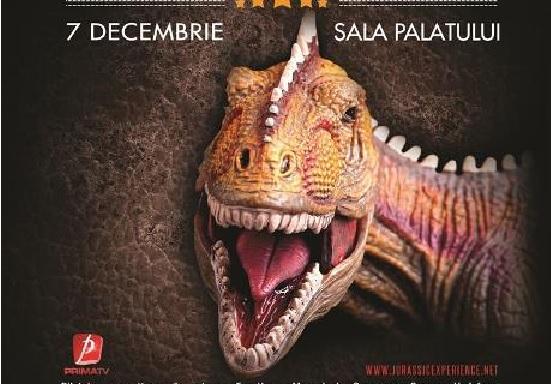 Cadou special de Moș Nicolae. Spectacolul ”Jurassic Experience” se joaca luni, 7 decembrie, la Sala Palatului