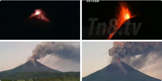 VIDEO: Un vulcan din Nicaragua a erupt după mai bine de un secol
