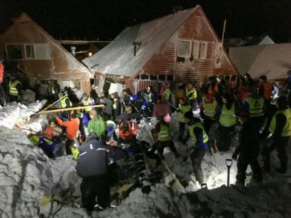 Norvegia: Avalanșă cu nouă răniți și haos total