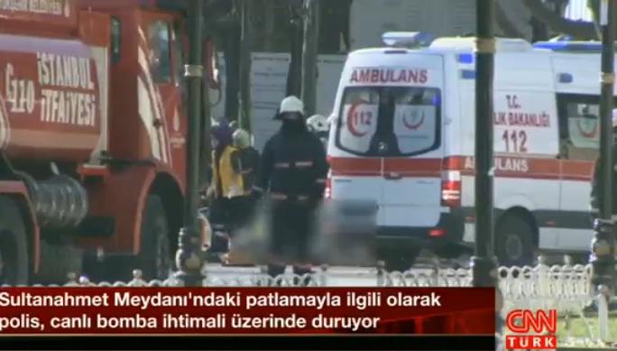 ATENTAT SINUCIGAȘ la Istanbul. Televiziunile din Turcia anunță mai mulți morți și răniți (VIDEO)