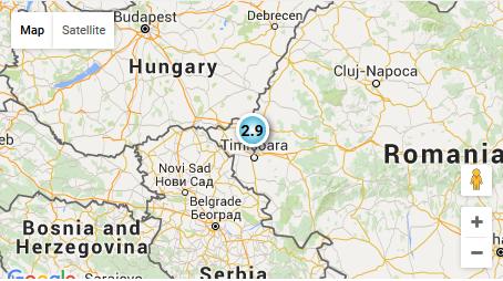 Breaking News! Cutremur în județul Timiș, la numai 4 km adâncime!