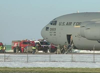 Un avion militar american a aterizat de urgență pe aeroportul de la Kogălniceanu