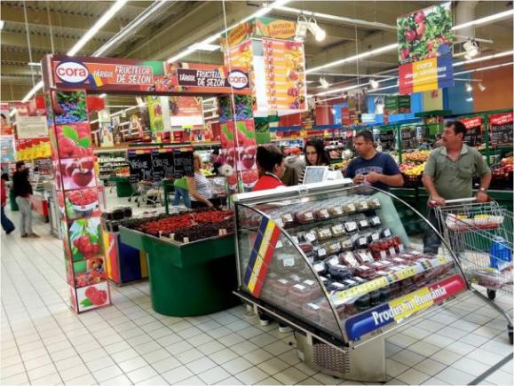 Lege: Cel puţin 51% produse alimentare româneşti în hipermarketuri