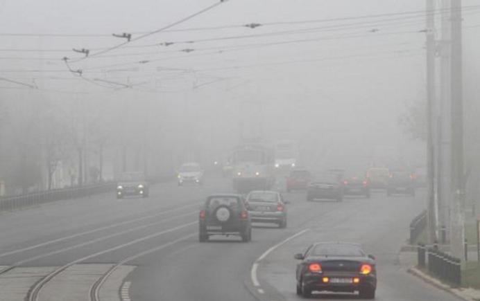 ALERTĂ METEO! Cod galben de ceaţă în mai multe zone din țară, inclusiv în Bucureşti