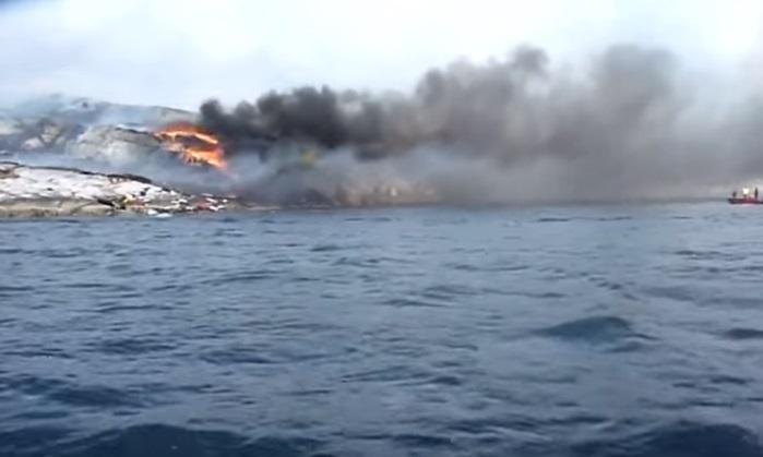 Tragedie în Norvegia. Elicopter cu 13 persoane la bord, PRĂBUŞIT lângă Bergen (VIDEO)