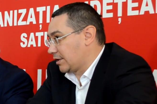 Ponta îşi doreşte un nou guvern PSD - ALDE - UNPR