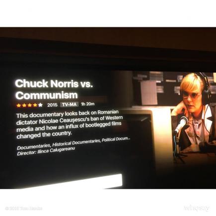 Tom Hanks recomandă un film românesc - Chuck Norris vs Communism