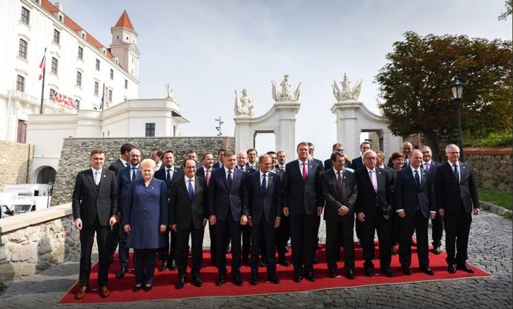 Liderii europeni se întâlnesc la Bratislava. SUMMIT despre viitorul UE post-Brexit (VIDEO)