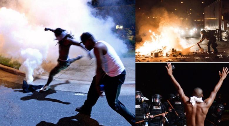 Protestele violente continuă în SUA. Un civil a fost împuşcat, un ofiţer a fost rănit. A fost decretată STARE DE URGENŢĂ - VIDEO