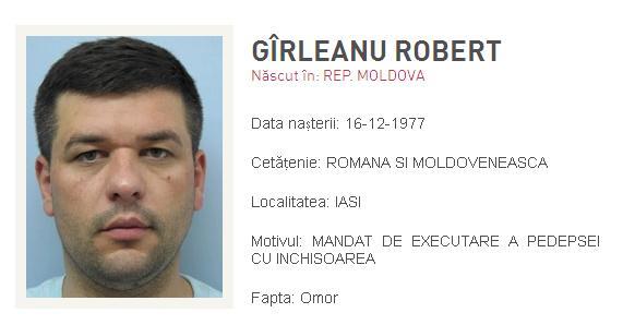 Unul dintre cei mai căutaţi infractori români a fost găsit mort la Chişinău