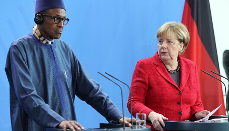 Preşedintele Nigeriei şi-a umilit soţia, de faţă cu Angela Merkel: 