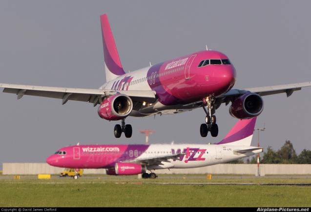 Reducere de 20% la zborurile Wizz Air