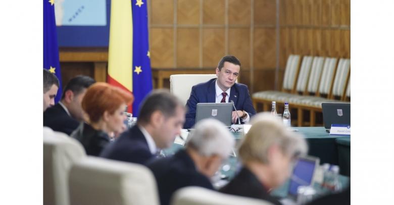 Cabinetul Grindeanu, în ședință, pentru a discuta bugetul de stat 2017