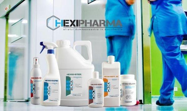 Biocidele Hexi Pharma au o acțiune îndoielnică și nu îndeplinesc standardele minime de eficiență (rechizitoriu)