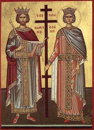 Sărbătoare creştină: Sfinţii Împăraţi Constantin şi Elena