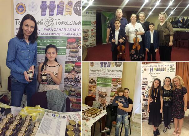 Magiunul de prune Topoloveni, premiat de nota zece, sponsor la a zecea ediție a Concursului Național “Talente împlinite”