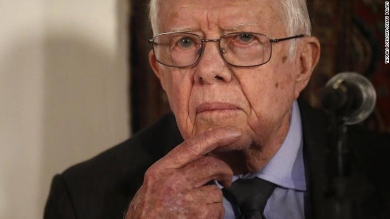 Jimmy Carter (92 de ani), spitalizat din cauza deshidratării!