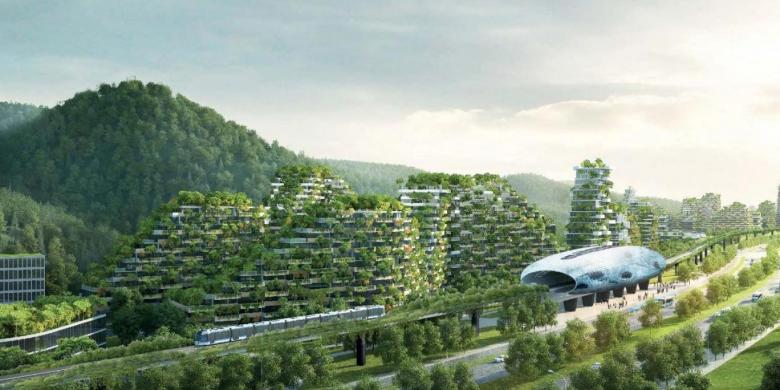 China va construi primul mare oraş-pădure din lume