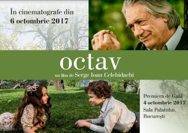 Premiera filmului Octav, pe 4 octombrie, la Sala Palatului (VIDEO)