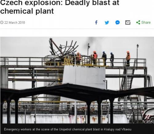 Angajaţi români, morţi într-o explozie la o uzină chimică din Cehia
