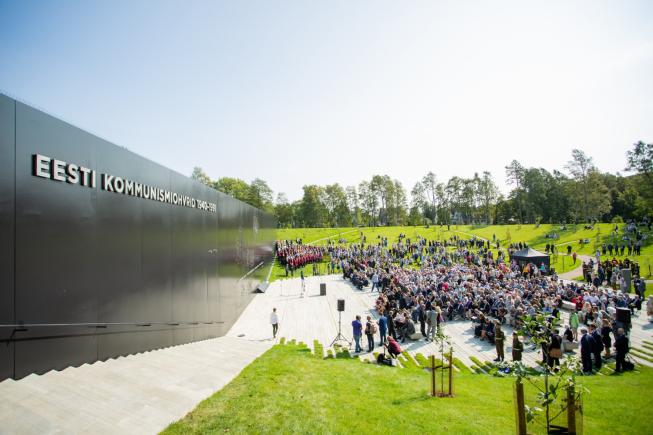 Memorial al victimelor comunismului la Tallin. 22.000 de nume, piedică în calea uitării