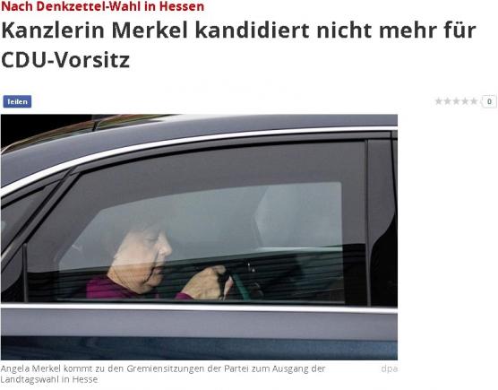 Angela Merkel, la capăt de drum. Anunţul de ultimă oră al Doamnei de Fier a Germaniei