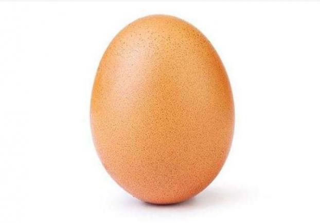O luăm razna? Fotografia unui ou a doborât recordul de like-uri pe Instagram