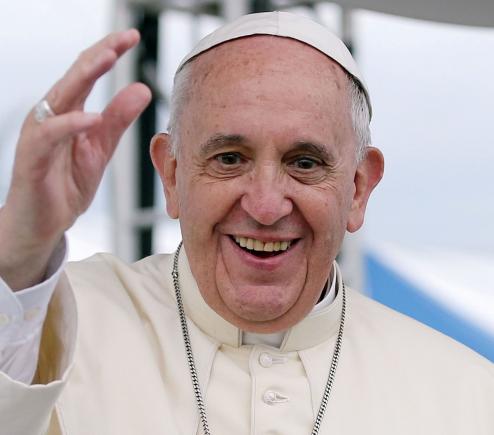 Papa Francisc a oferit Trandafirul de aur Sanctuarului Fecioarei Maria de la Şumuleu Ciuc